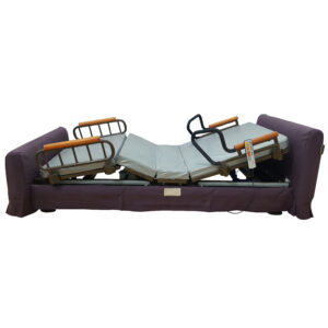 Giường đa chức năng chạy điện sắt sơn (loại 2 mô tơ )