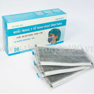 Khẩu trang y tế than hoạt tính TANA