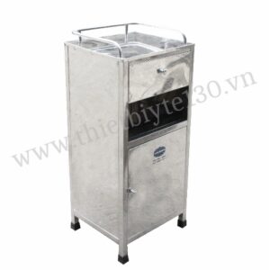 Tủ đầu giường inox 3 khoang