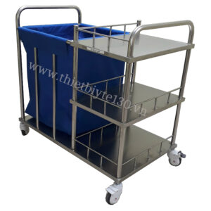 Xe chở đồ vải bẩn - sạch