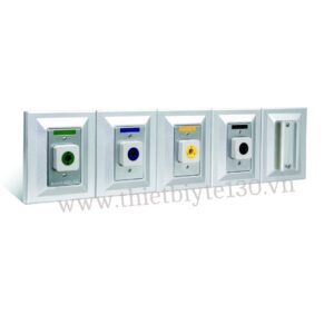 Ổ khí đầu ra gắn tường chuẩn PIN INDEX kiểu đẩy